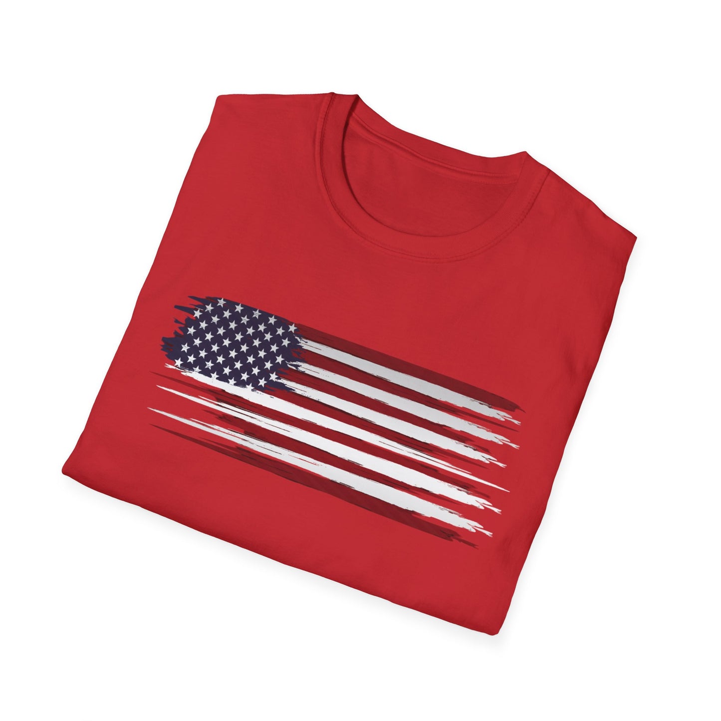 American Flag Celebration T-Shirt, Unisex Patriotic Shirt, Independence Day Gift, 4th of July Apparel