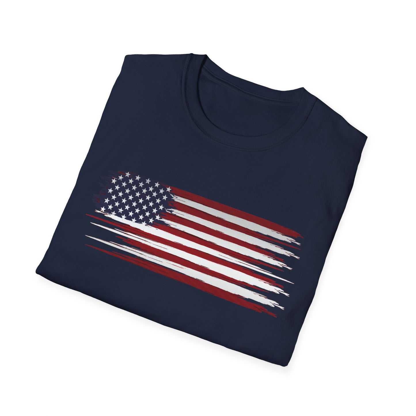 American Flag Celebration T-Shirt, Unisex Patriotic Shirt, Independence Day Gift, 4th of July Apparel
