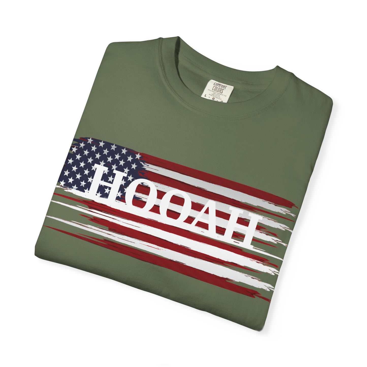 Army "HOOAH" Battle Cry Flag T-shirt