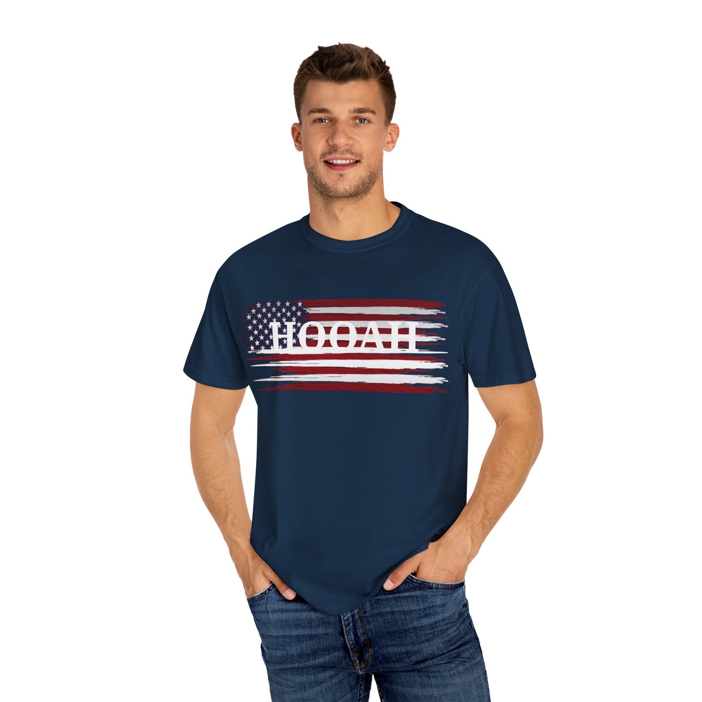 Army "HOOAH" Battle Cry Flag T-shirt